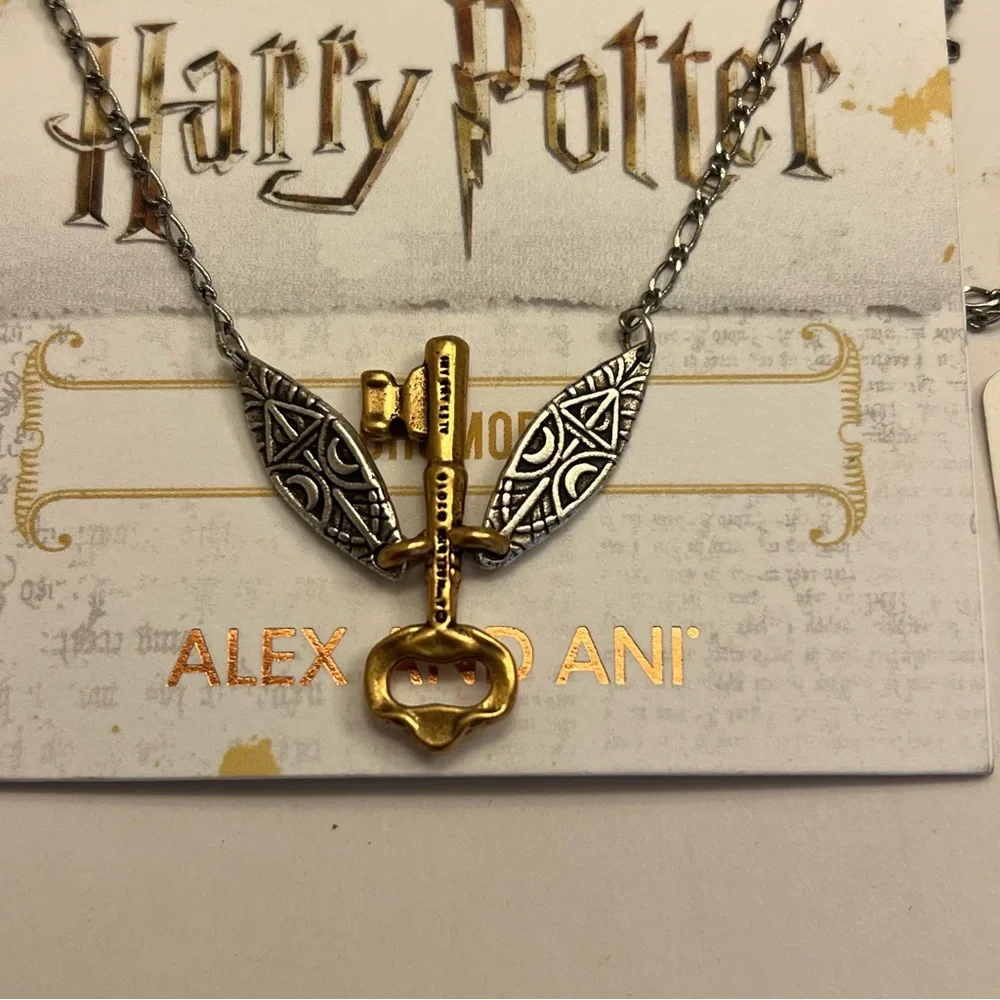 Authentic Alex & Ani Harry Potter Alohomora Necklace Women's Jewelry Collectible